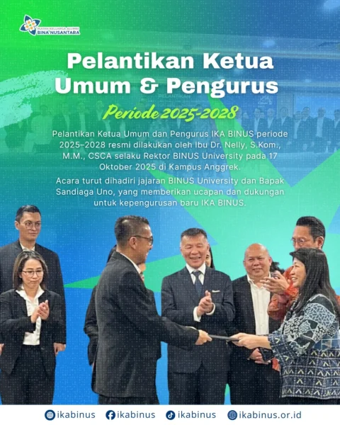 Pelantikan & Penguatan Organisasi IKA BINUS
