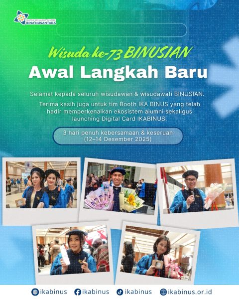 Wisuda & Apresiasi Alumni BINUS