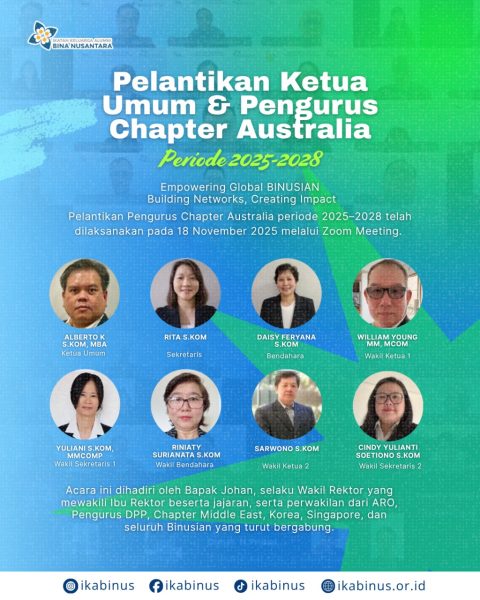 Pelantikan & Penguatan Organisasi IKA BINUS
