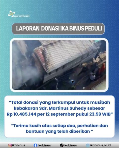 Bakti Sosial & Kepedulian IKA BINUS